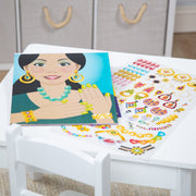 Sticker Pad - Jewelry & Nails Glitter Collection O1