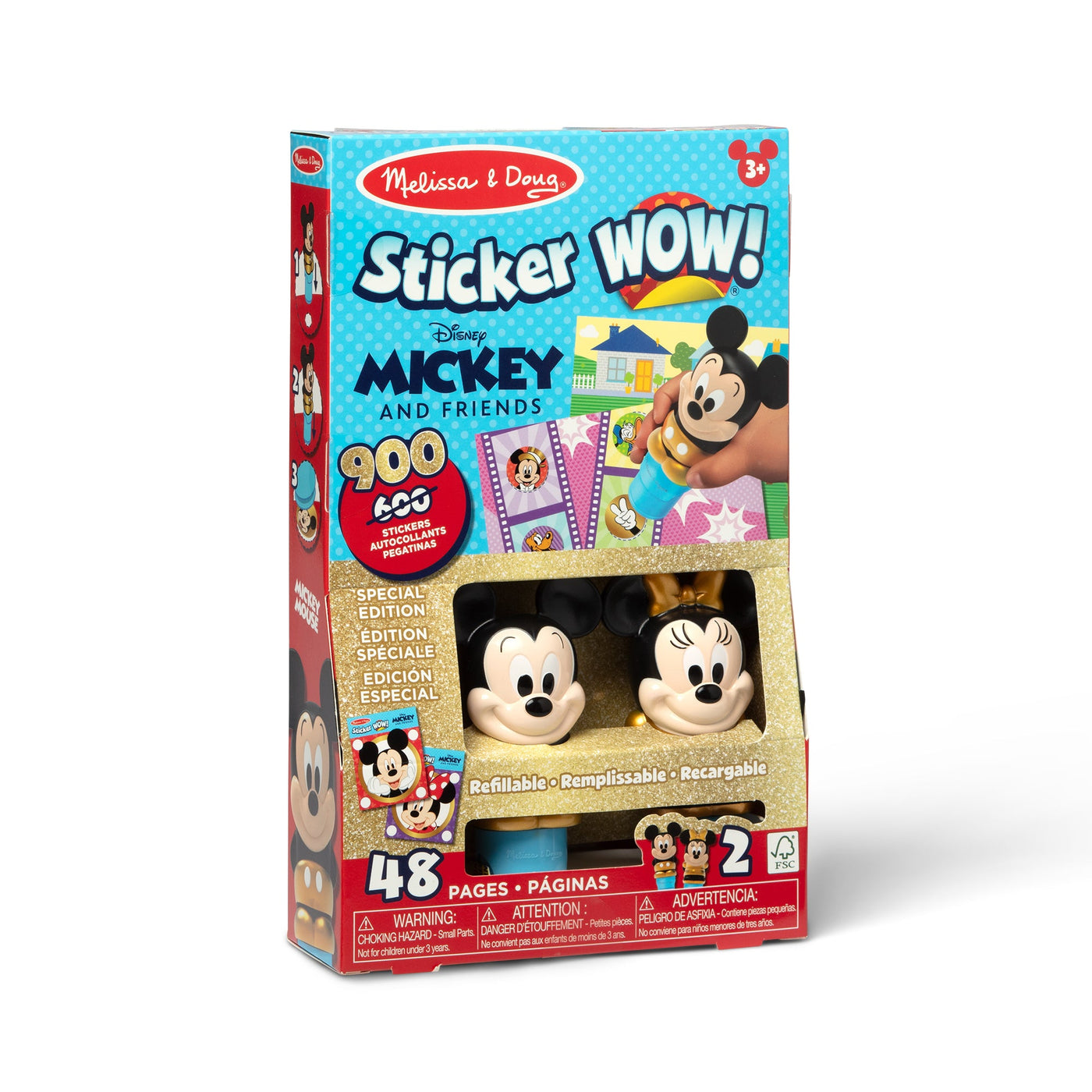 Sticker WOW! Deluxe Set Mickey & Minnie E8