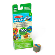 Sticker WOW!® Mini Activity Pad & Refill Stickers - Dinosaur (200+ Stickers, Stamper Not Included) L4