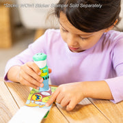 Sticker WOW!® Mini Activity Pad & Refill Stickers - Dinosaur (200+ Stickers, Stamper Not Included) L4