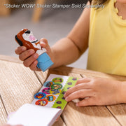 Sticker WOW!® Mini Activity Pad & Refill Stickers - Pets (200+ Stickers, Stamper Not Included) J6