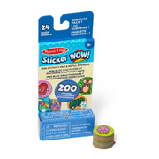 Sticker WOW!® Mini Activity Pad & Refill Stickers - Surprise Pack 1 (200+ Stickers, Stamper Not Included) F0