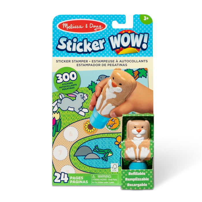 Sticker WOW!™ Activity Pad & Sticker Stamper - Bunny X9