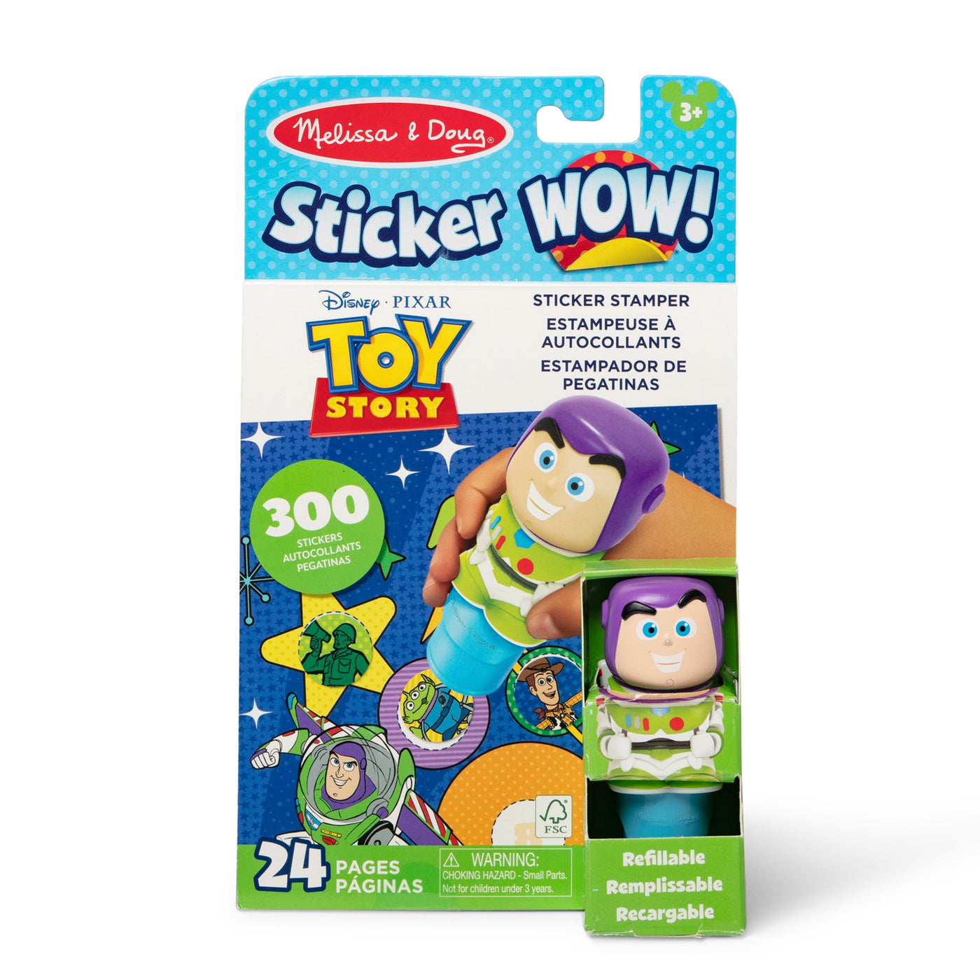 Sticker WOW!™ Activity Pad & Sticker Stamper - Buzz Lightyear Z8