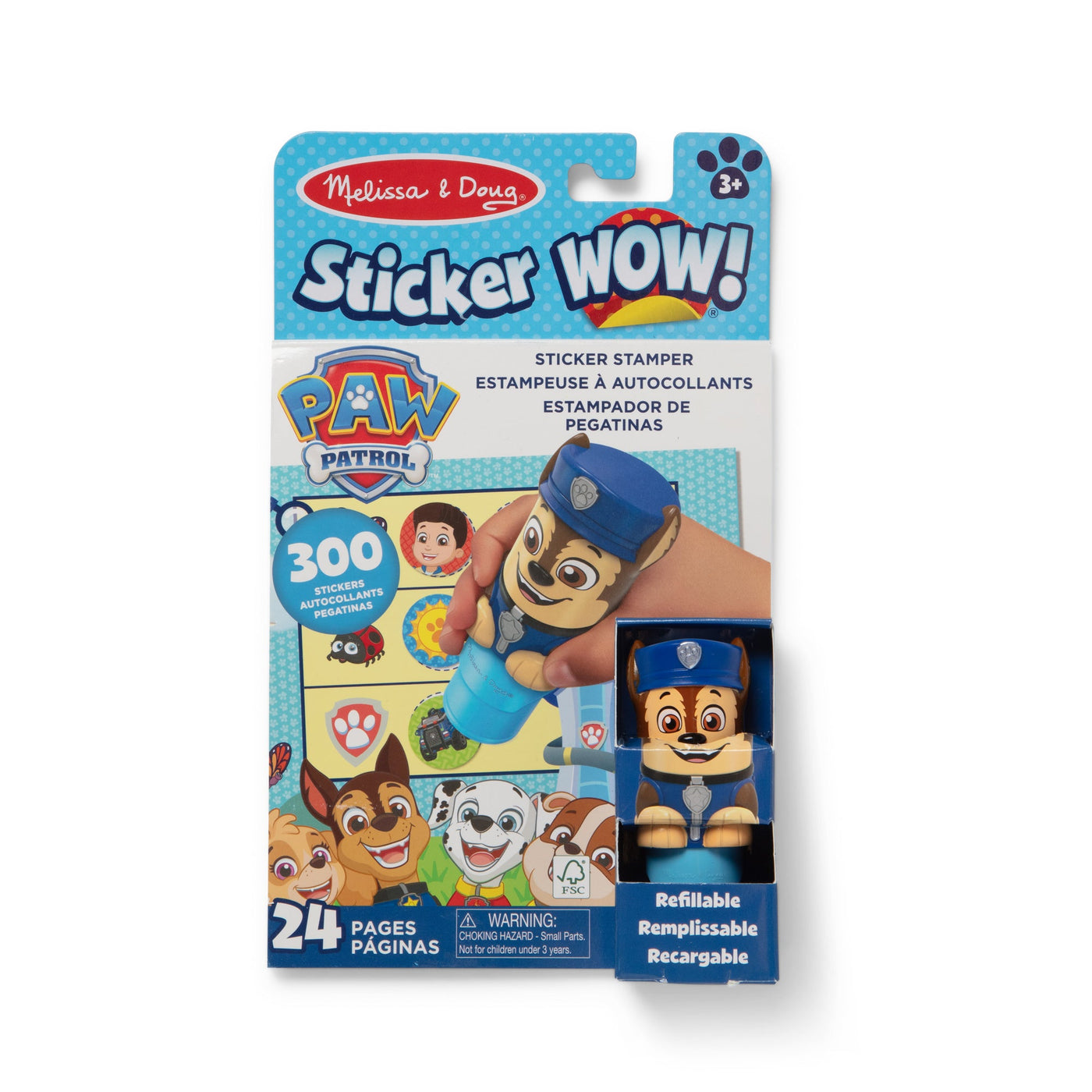 Sticker WOW!™ Activity Pad & Sticker Stamper - PAW Patrol Chase T0