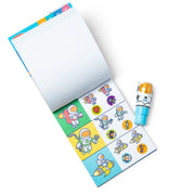 Sticker WOW!™ Astronaut Bundle: Activity Pad & Sticker Stamper + Mini Activity Pad and 200 Refill Stickers Z0