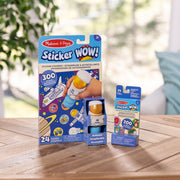 Sticker WOW!™ Astronaut Bundle: Activity Pad & Sticker Stamper + Mini Activity Pad and 200 Refill Stickers Z0