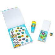 Sticker WOW!™ Bulldozer Bundle: Activity Pad & Sticker Stamper + Mini Activity Pad and 200 Refill Stickers Y7