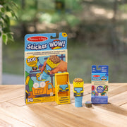 Sticker WOW!™ Bulldozer Bundle: Activity Pad & Sticker Stamper + Mini Activity Pad and 200 Refill Stickers Y7