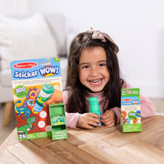 Sticker WOW!™ Dinosaur Bundle: Activity Pad & Sticker Stamper + Mini Activity Pad and 200 Refill Stickers J1