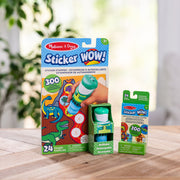Sticker WOW!™ Dinosaur Bundle: Activity Pad & Sticker Stamper + Mini Activity Pad and 200 Refill Stickers J1