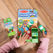 Sticker WOW!™ Dinosaur Bundle: Activity Pad & Sticker Stamper + Mini Activity Pad and 200 Refill Stickers J1