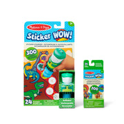 Sticker WOW!™ Dinosaur Bundle: Activity Pad & Sticker Stamper + Mini Activity Pad and 200 Refill Stickers J9