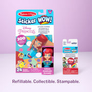 Sticker WOW!™ Disney Ariel Bundle: Activity Pad & Sticker Stamper + Mini Activity Pad and 200 Refill Stickers F1
