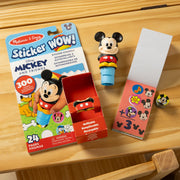 Sticker WOW!™ Disney Mickey Mouse Bundle: Activity Pad & Sticker Stamper + Mini Activity Pad and 200 Refill Stickers X1