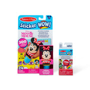 Sticker WOW!™ Disney Minnie Mouse Bundle: Activity Pad & Sticker Stamper + Mini Activity Pad and 200 Refill Stickers C8