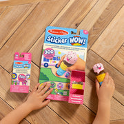 Sticker WOW!™ Ice Cream Bundle: Activity Pad & Sticker Stamper + Mini Activity Pad and 200 Refill Stickers G0
