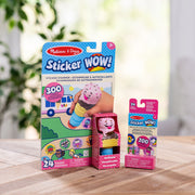 Sticker WOW!™ Ice Cream Bundle: Activity Pad & Sticker Stamper + Mini Activity Pad and 200 Refill Stickers G0