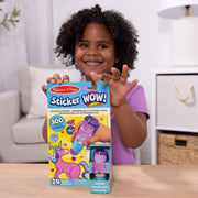 Sticker WOW!™ Purple Unicorn Bundle: Activity Pad & Sticker Stamper + Mini Activity Pad and 200 Refill Stickers Q9
