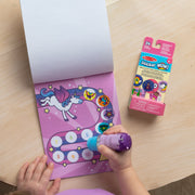 Sticker WOW!™ Purple Unicorn Bundle: Activity Pad & Sticker Stamper + Mini Activity Pad and 200 Refill Stickers Q9