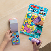 Sticker WOW!™ Purple Unicorn Bundle: Activity Pad & Sticker Stamper + Mini Activity Pad and 200 Refill Stickers Q9