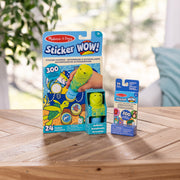 Sticker WOW!™ Sea Turtle Bundle: Activity Pad & Sticker Stamper + Mini Activity Pad and 200 Refill Stickers D2