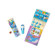 Sticker WOW!™ Shark Bundle: Activity Pad & Sticker Stamper + Mini Activity Pad and 200 Refill Stickers O1