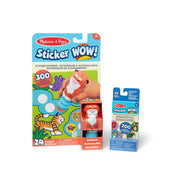 Sticker WOW!™ Tiger Bundle: Activity Pad & Sticker Stamper + Mini Activity Pad and 200 Refill Stickers B8