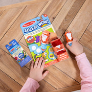 Sticker WOW!™ Tiger Bundle: Activity Pad & Sticker Stamper + Mini Activity Pad and 200 Refill Stickers B8