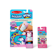 Sticker WOW!™ Unicorn Bundle: Activity Pad & Sticker Stamper + Mini Activity Pad and 200 Refill Stickers F2