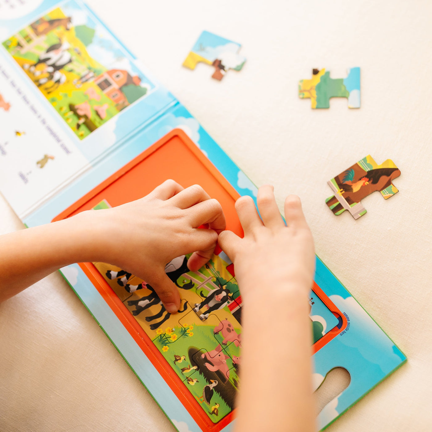 Take-Along Magnetic Jigsaw Puzzles – On the Farm A3