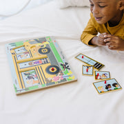 The Wheels on the Bus Song Puzzle - 6 Pieces B8