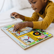 The Wheels on the Bus Song Puzzle - 6 Pieces B8