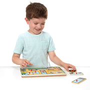 The Wheels on the Bus Song Puzzle - 6 Pieces B8