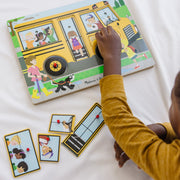 The Wheels on the Bus Song Puzzle - 6 Pieces B8