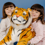 Tiger Lifelike Plush Stuffed Animal D9