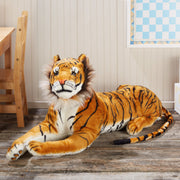 Tiger Lifelike Plush Stuffed Animal D9
