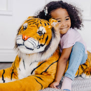 Tiger Lifelike Plush Stuffed Animal D9