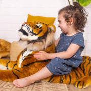 Tiger Lifelike Plush Stuffed Animal D9