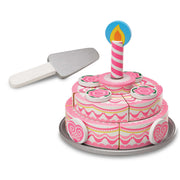 Triple-Layer Party Cake - Wooden Play Food I5