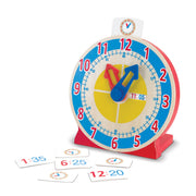 Turn & Tell Wooden Clock W3