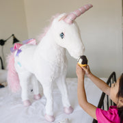 Unicorn Lifelike Plush Stuffed Animal S0