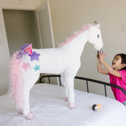 Unicorn Lifelike Plush Stuffed Animal S0
