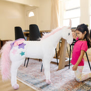 Unicorn Lifelike Plush Stuffed Animal S0