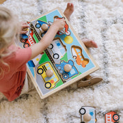 Vehicles Jumbo Knob Puzzle - 8 pieces P1