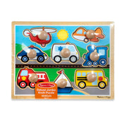 Vehicles Jumbo Knob Puzzle - 8 pieces P1