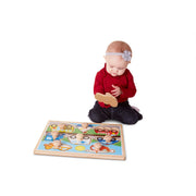 Vehicles Jumbo Knob Puzzle - 8 pieces P1