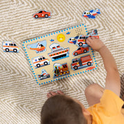 Vehicles Sound Puzzle - 8 Pieces X2