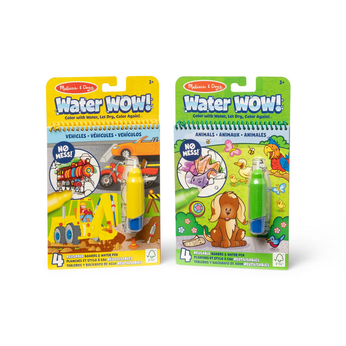 Water WOW! 2-Pack – Animals, Vehicles F2