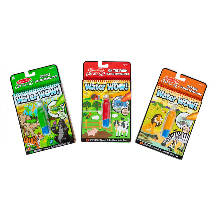 Water Wow! 3-Pack: Jungle, Safari, Farm G4